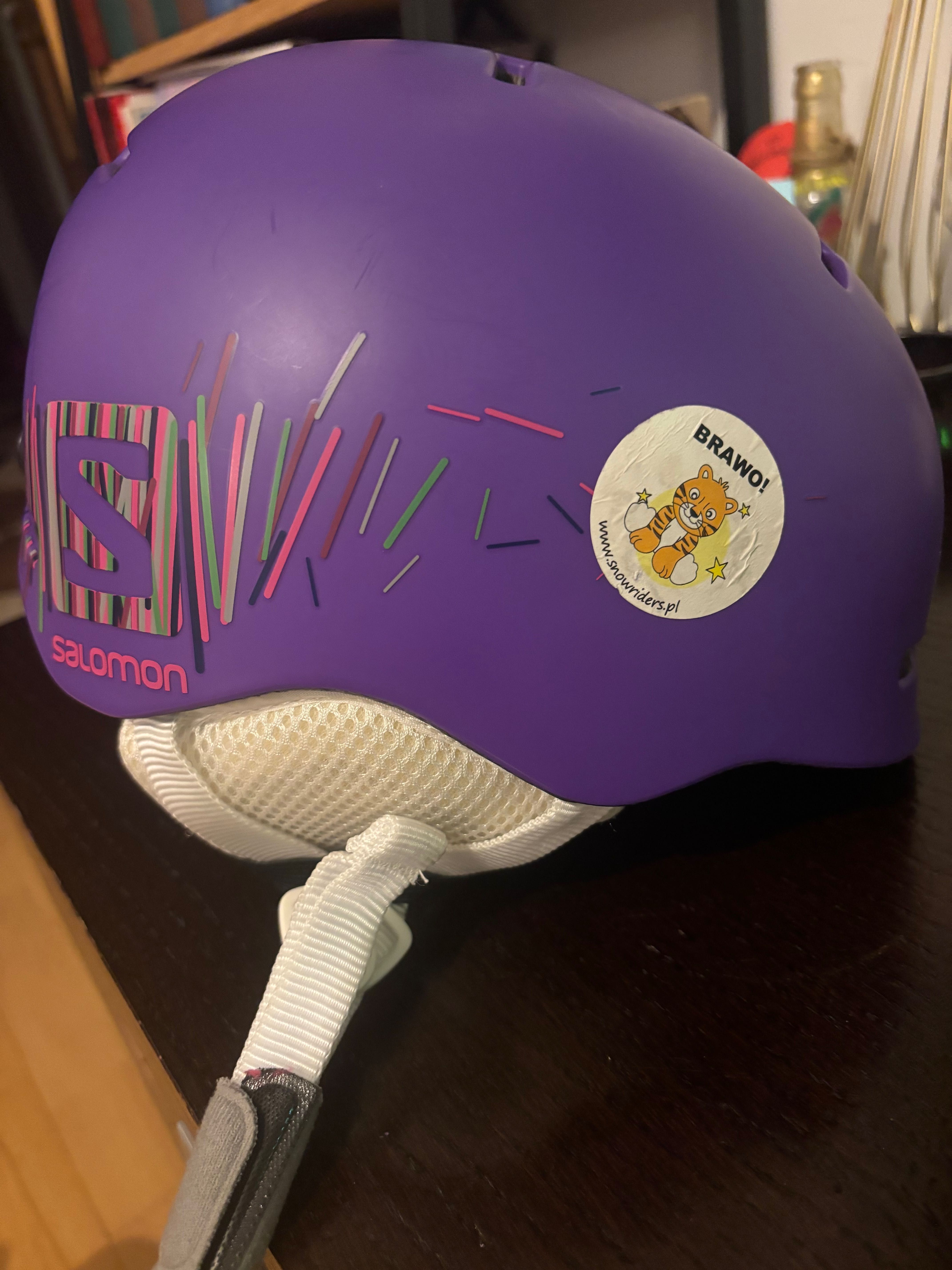 Kask narciarski dziecięcy Salomon rozmiar S (49-53cm)