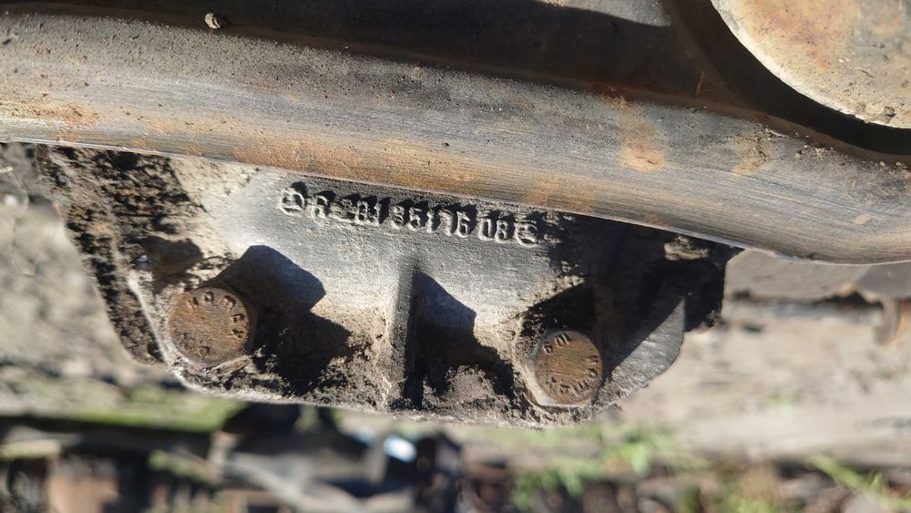 Mercedes W203 Sanki Belka Trawers Kołyska Wahacz Wahacz Tył Tylny