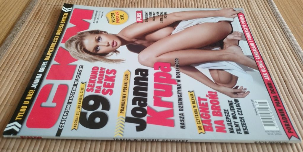 Magazyn CKM sierpień 2007 Joanna Krupa