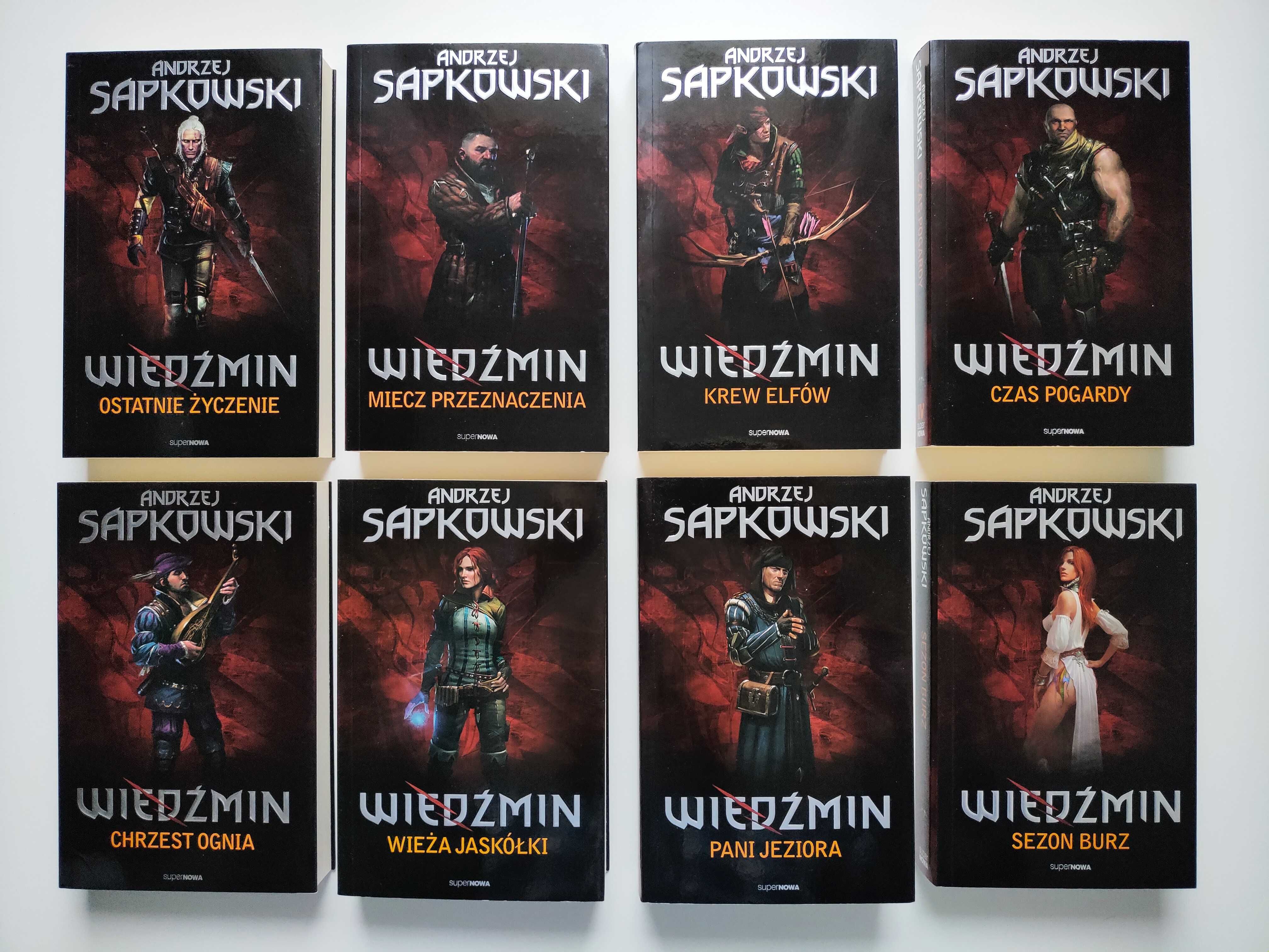 Wiedźmin (Sapkowski):  Opowiadania, saga, „Sezon Burz", „Szpony i Kły”