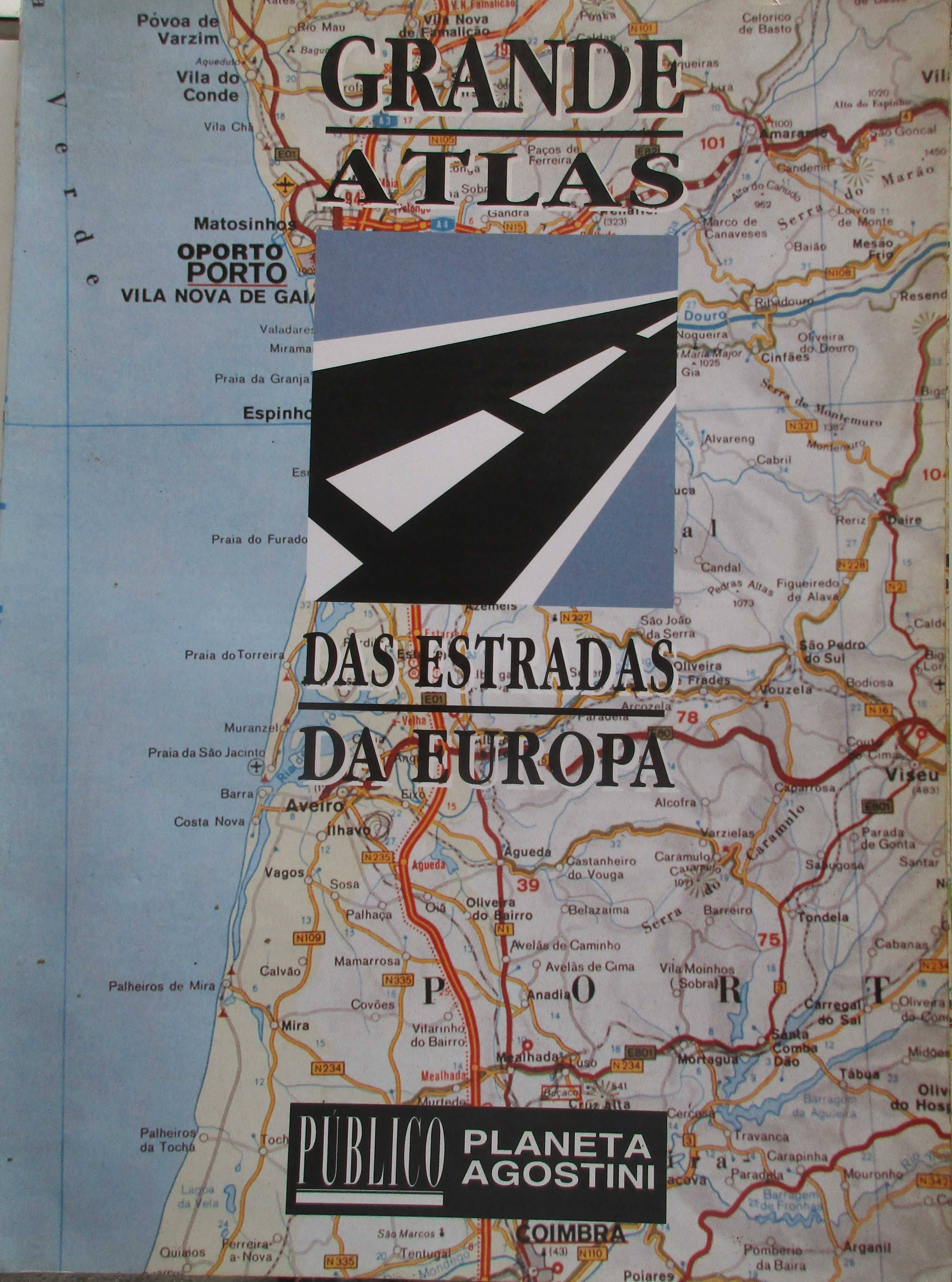 Grande Atlas das Estradas da Europa - - - - - Enciclopédia
