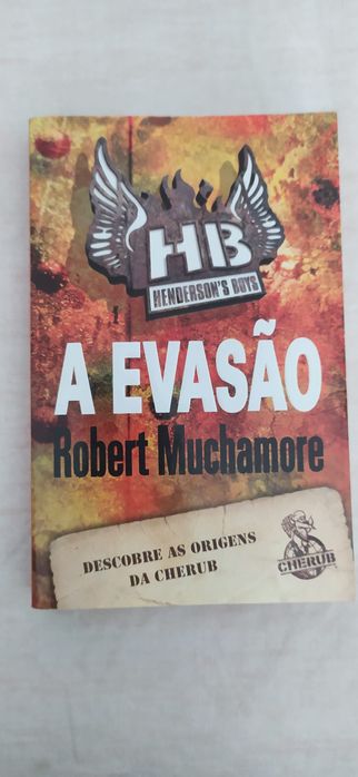 Venda do livro "A evasão" da coleção Henderson boys.
