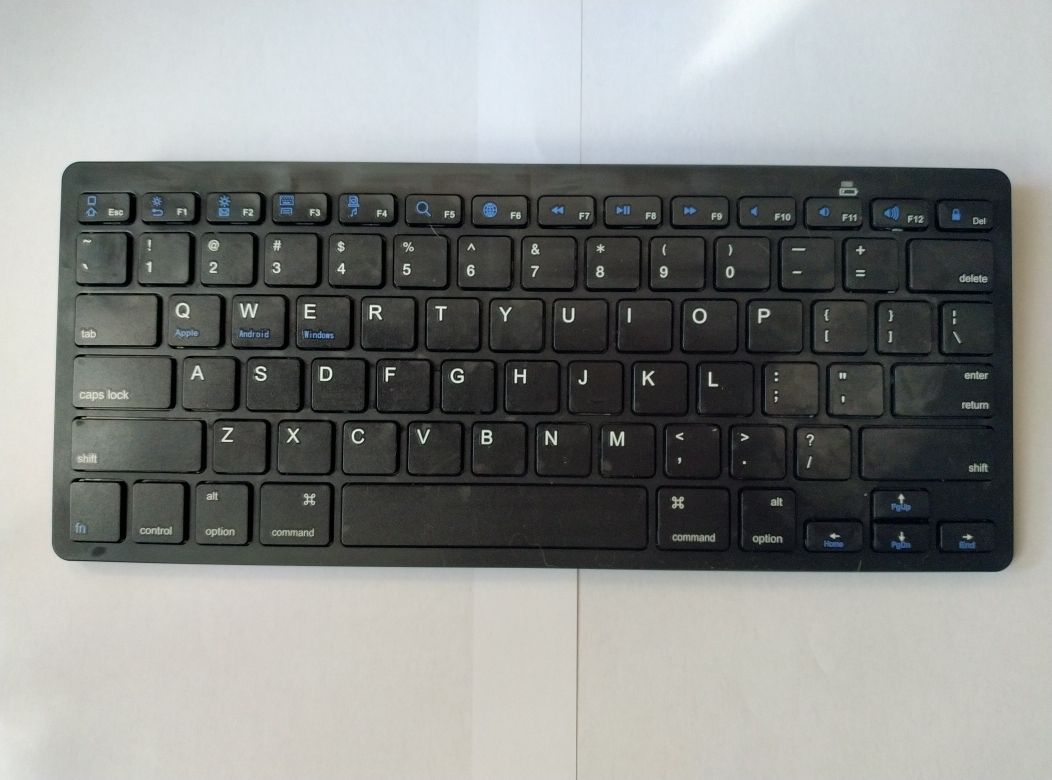 Teclado Bluetooth Inglês Internacional