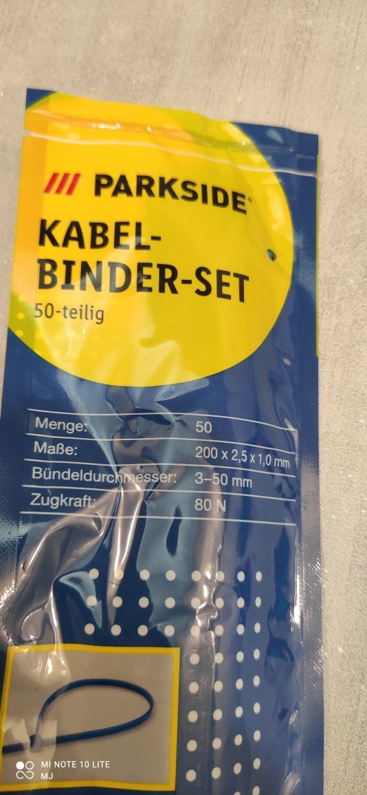 Opaska zaciskowa trytki 50 szt.