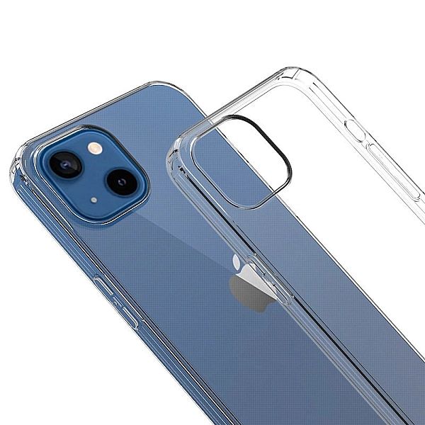 Żelowy pokrowiec etui Ultra Clear 0.5mm iPhone 13 przezroczysty