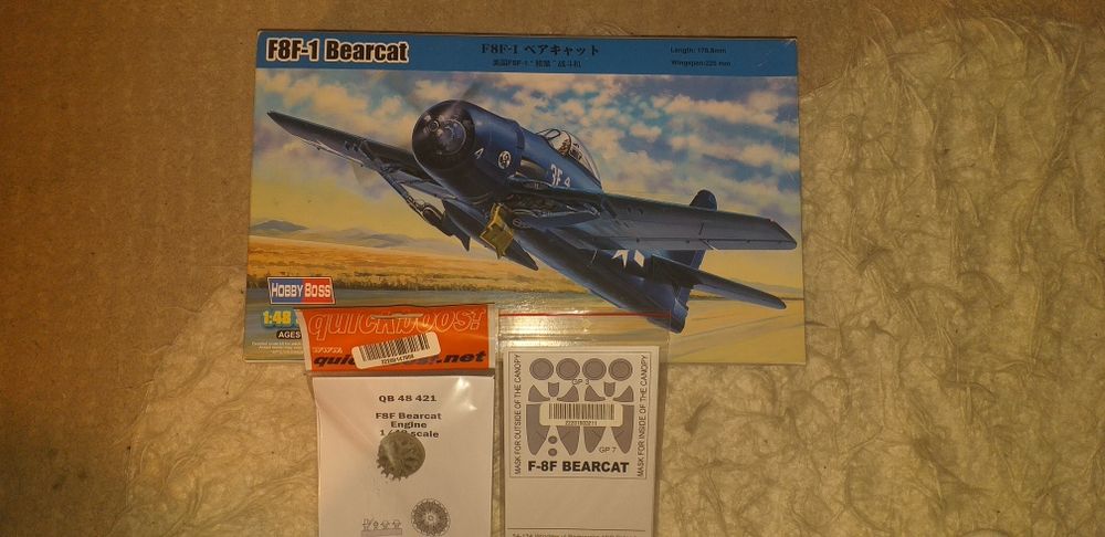 Model F8F-1 Bearcat 1/48 Hobby Boss
