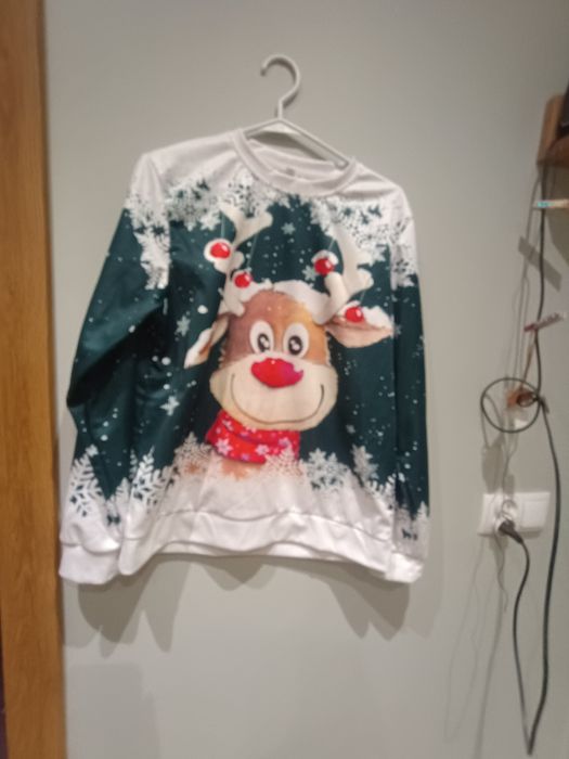 Bluza świąteczna z reniferem