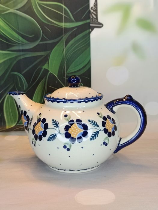 Dzień dobryCzajnik imbryk ceramiczny duży 1,5L Ceramika Bolesławiec
dn