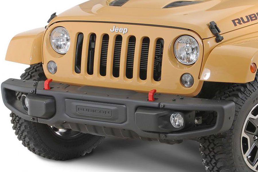 Jeep wrangler JK плита переднього бампера