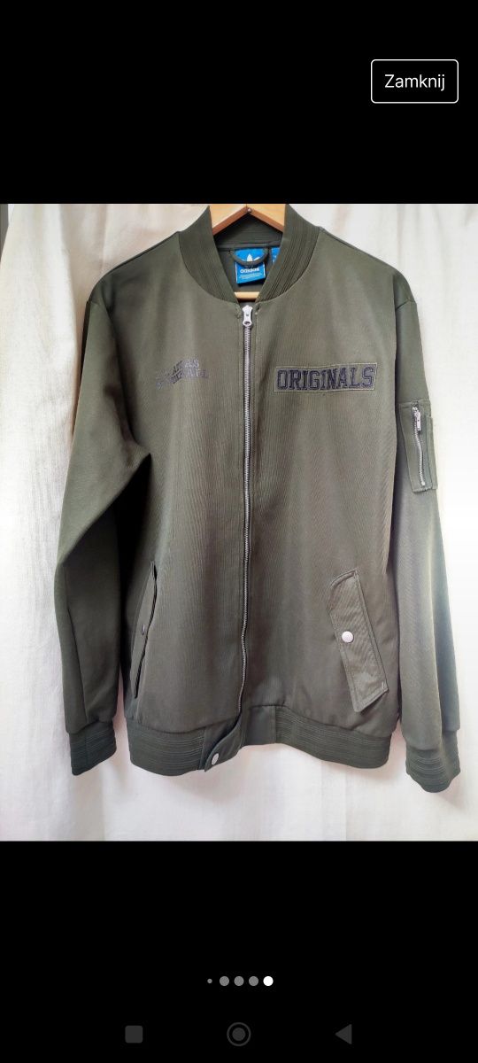 Bluza bomberka kurtka Adidas Originals, rozmiar M