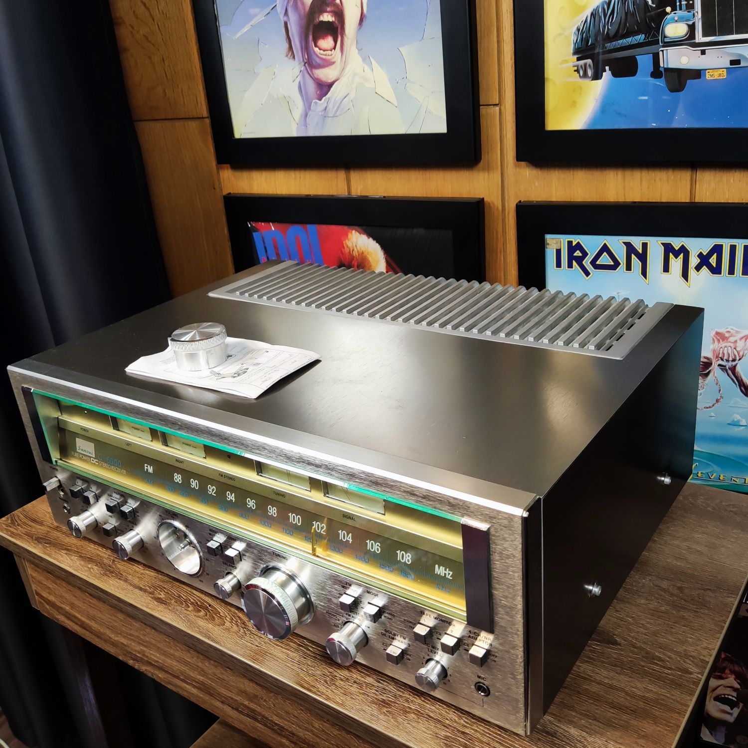 Amplituner Sansui G-6000 G 6000 PURE POWER DC Stereo Receiver Vintage