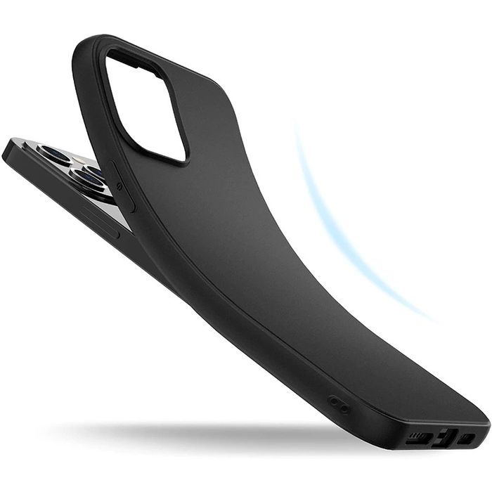 Back Case MATT do SAMSUNG GALAXY S23 FE Czarny