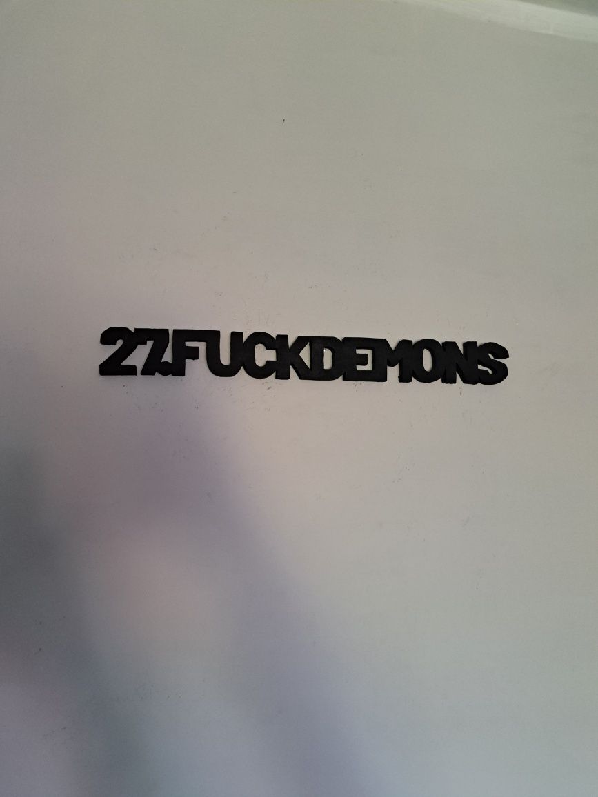 Logo ozdoba dekoracja 27.fuckdemons
