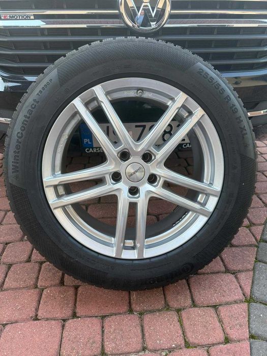 Koła zimowe 19" komplet 4szt. na oponie Continental 255/55 R19 XL