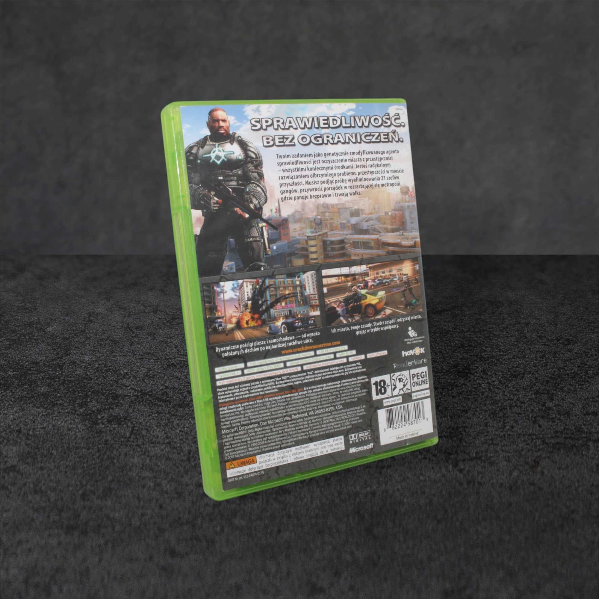 PL Crackdown Xbox 360 GameBAZA