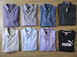 Pack 7 camisas Jerem Black Collection Tam. 39 + Oferta T-Shirt Puma M