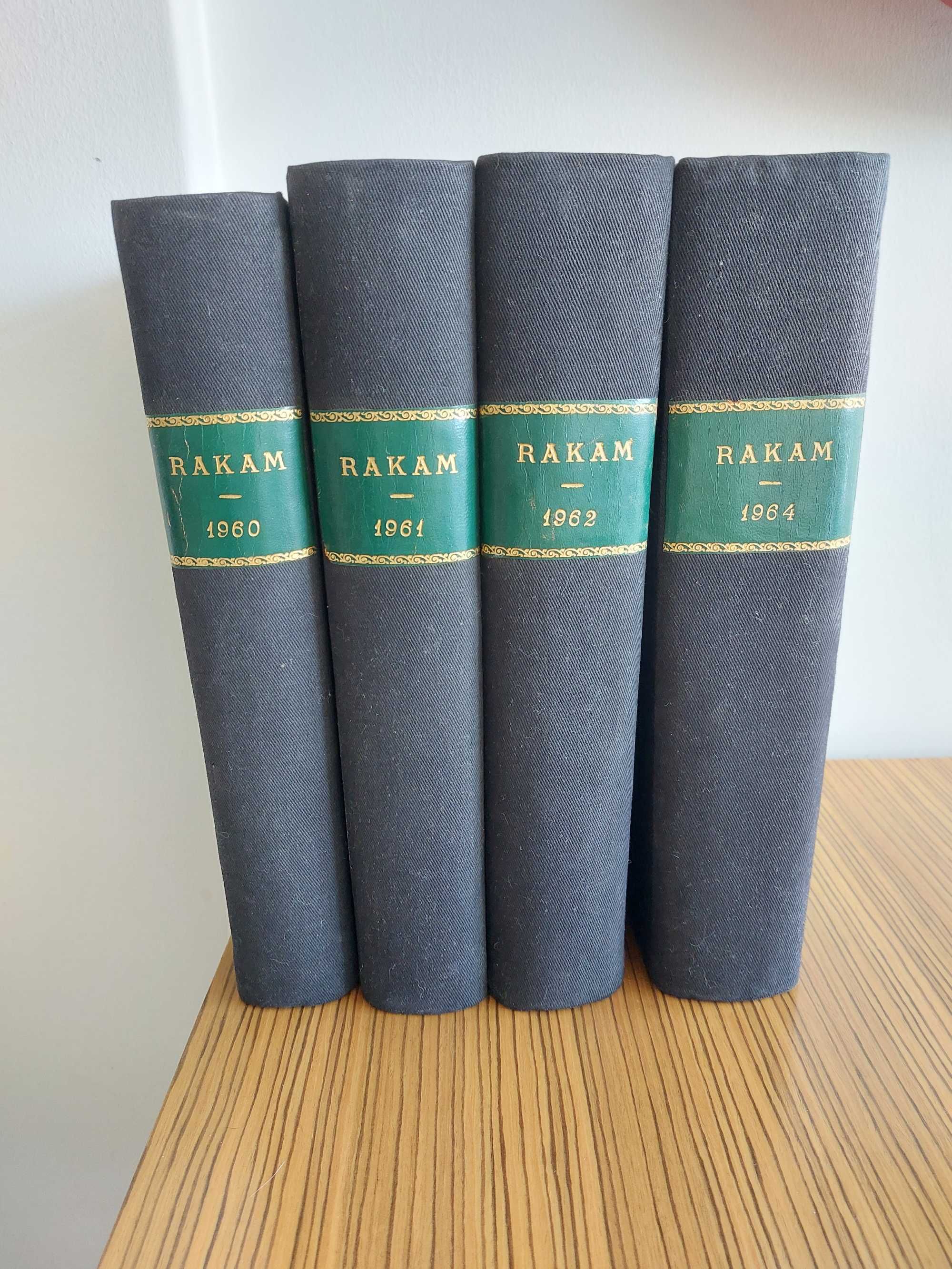 Coleção Revistas Rakam - Anos 1960, 1961, 1962 e 1964
