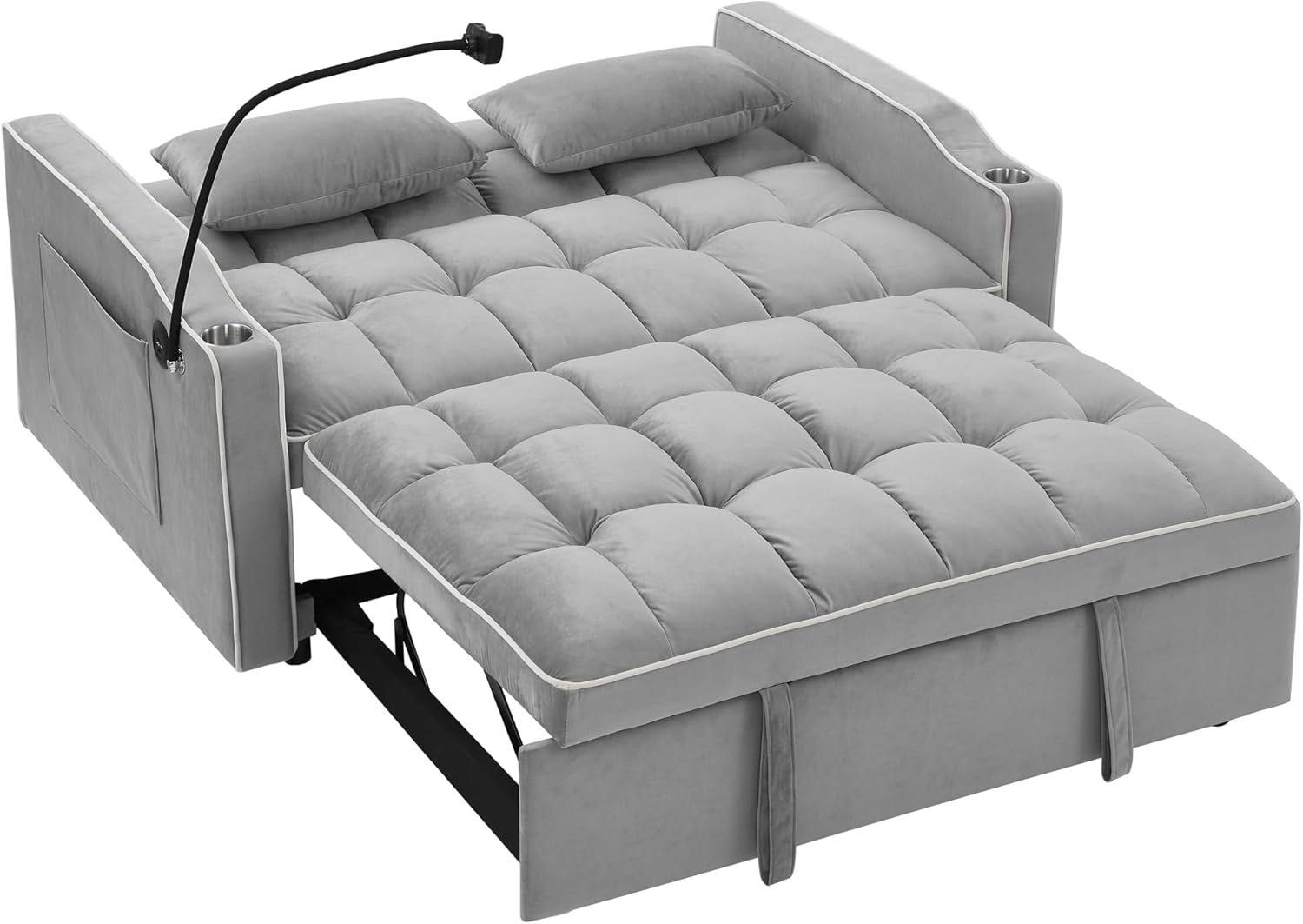 Стильний та багатофункціональний розкладний диван Fregat Sleeper Велюр