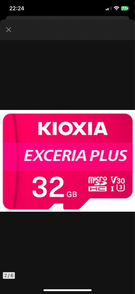 Wydajna karta pamięci microSD 32GB Kioxia Exceria Plus U3 A1 98/65MB/s