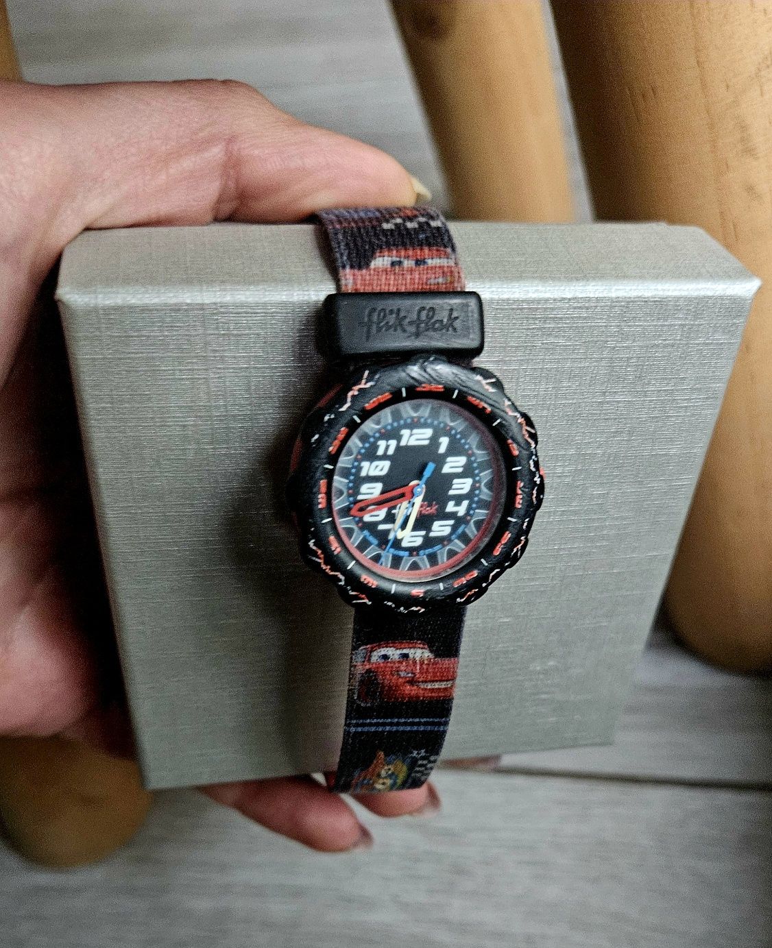 Flik flak szwajcarski zegarek dla chlopca swatch