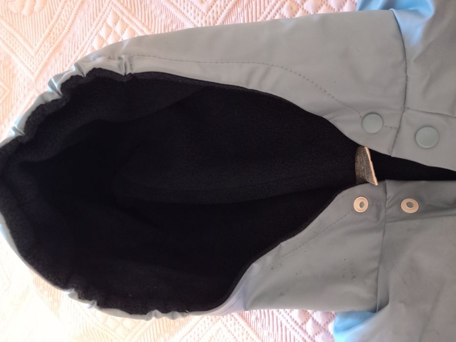 Impermeável de borracha forrado criança