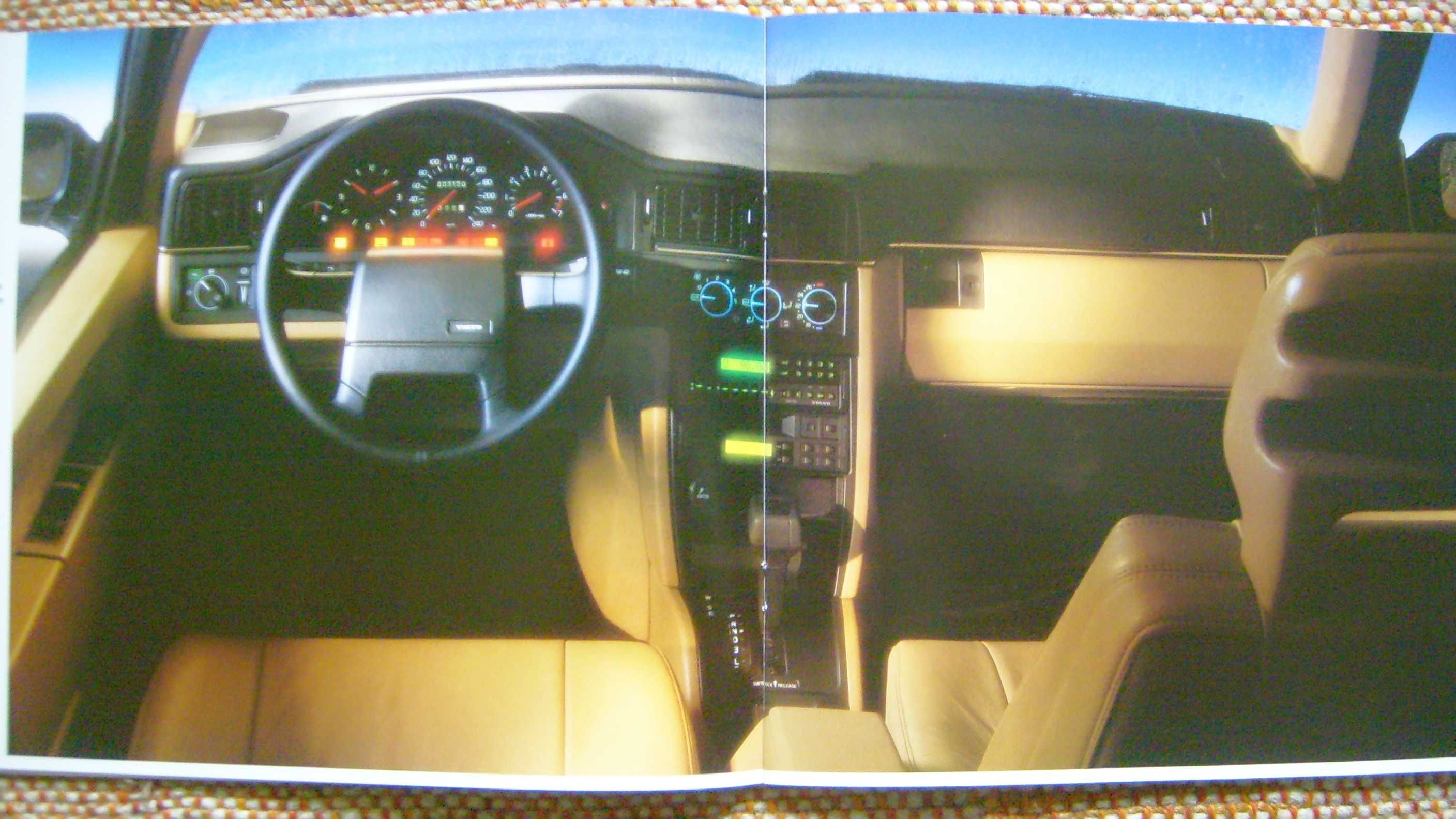 VOLVO 960 Limousine & Kombi '91 / prospekt 44 strony, stan BDB