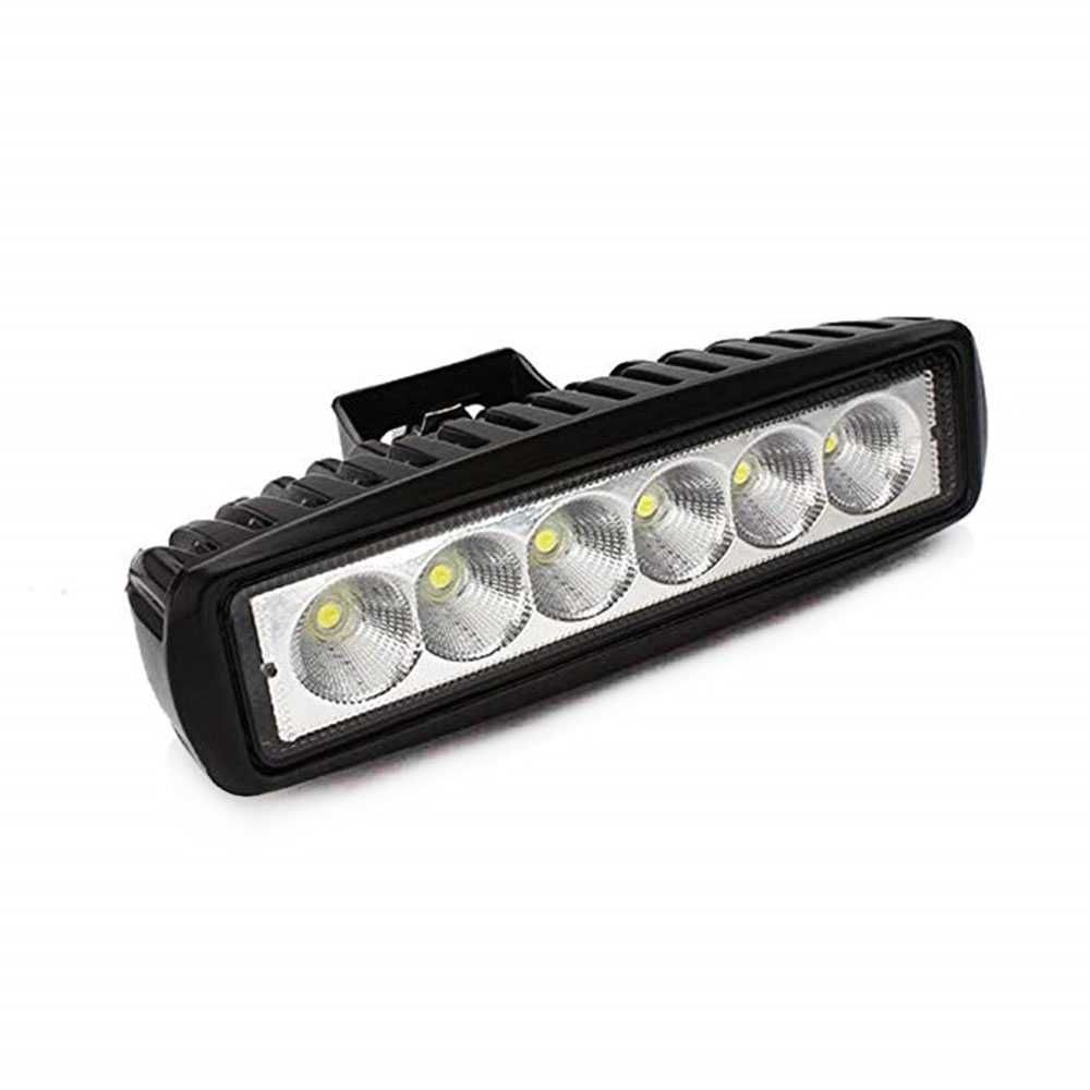 Par de dois Farolins led offroad 12v 18w 6