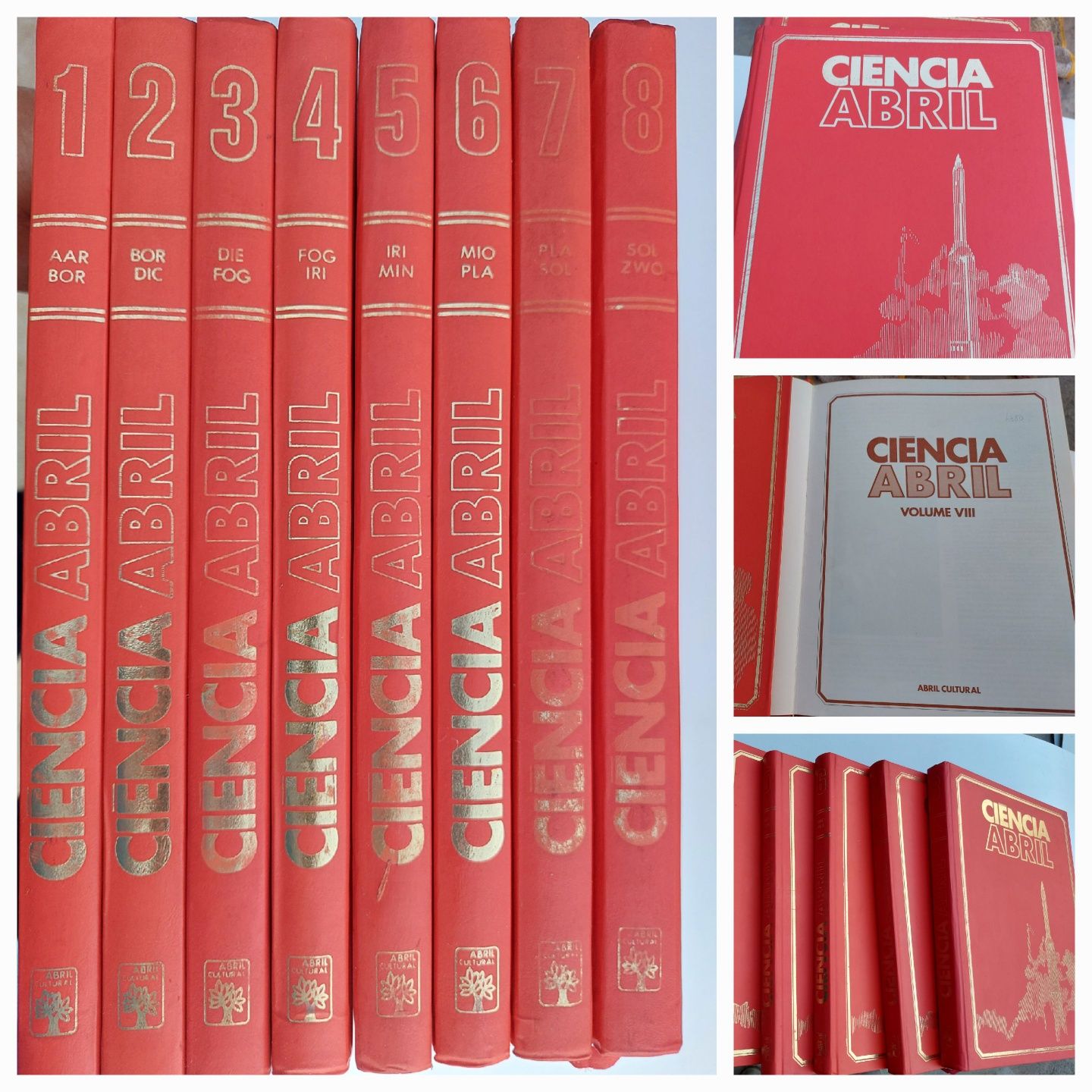 Enciclopedia Abril Cultural.8 Volumes