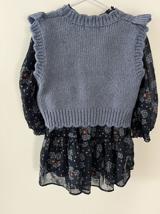 Vestido e colete Mayoral 2 anos