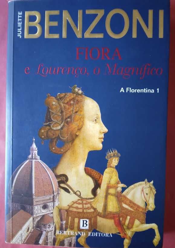 A Florentina de Juliette Benzoni (Tetralogia)- 3 livros 11 euros