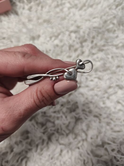 Warmet Resovia srebna  broszka srebro próba 800