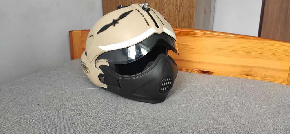 Kask motocyklowy OSBE wzór pilota