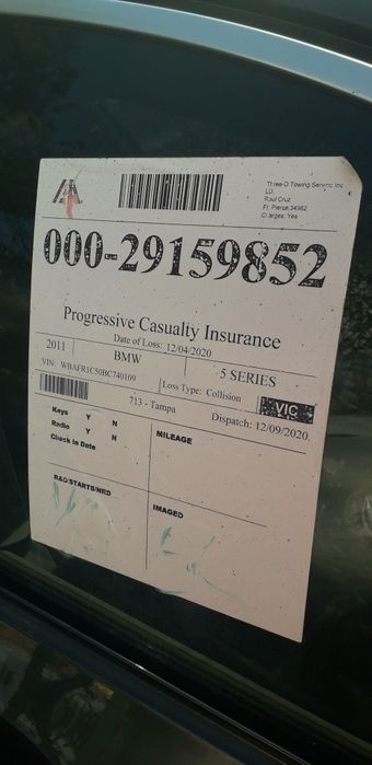 Кузов BMW 535 M50 2011