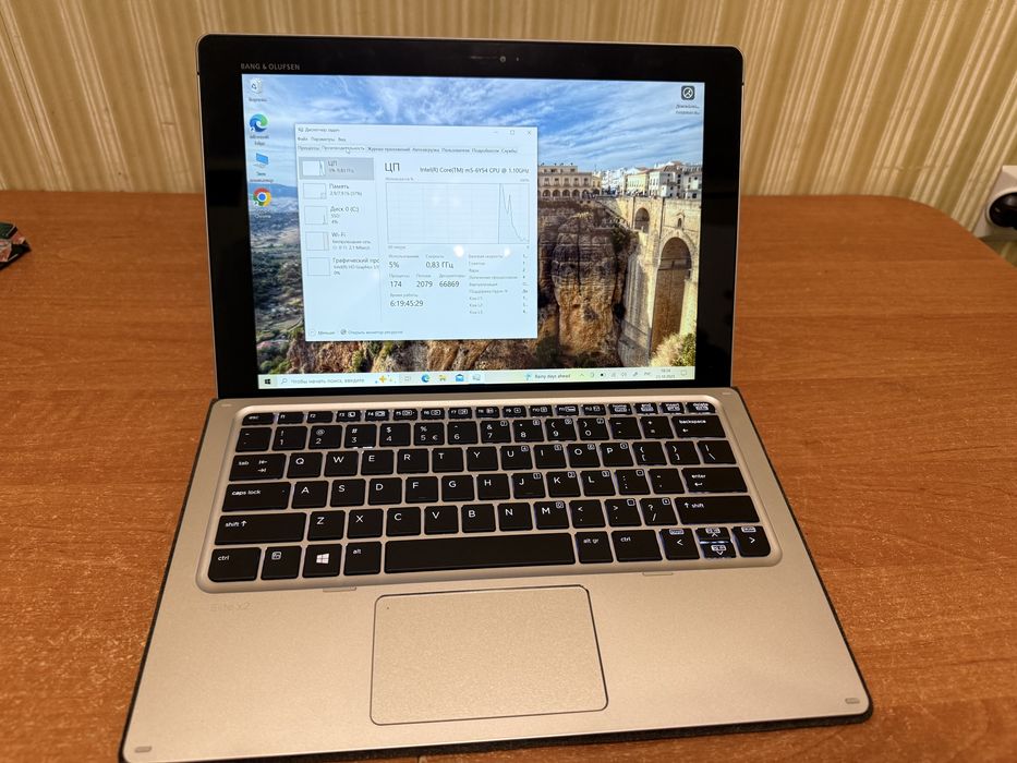 Ноутбук hp elite x2 fullhs ips