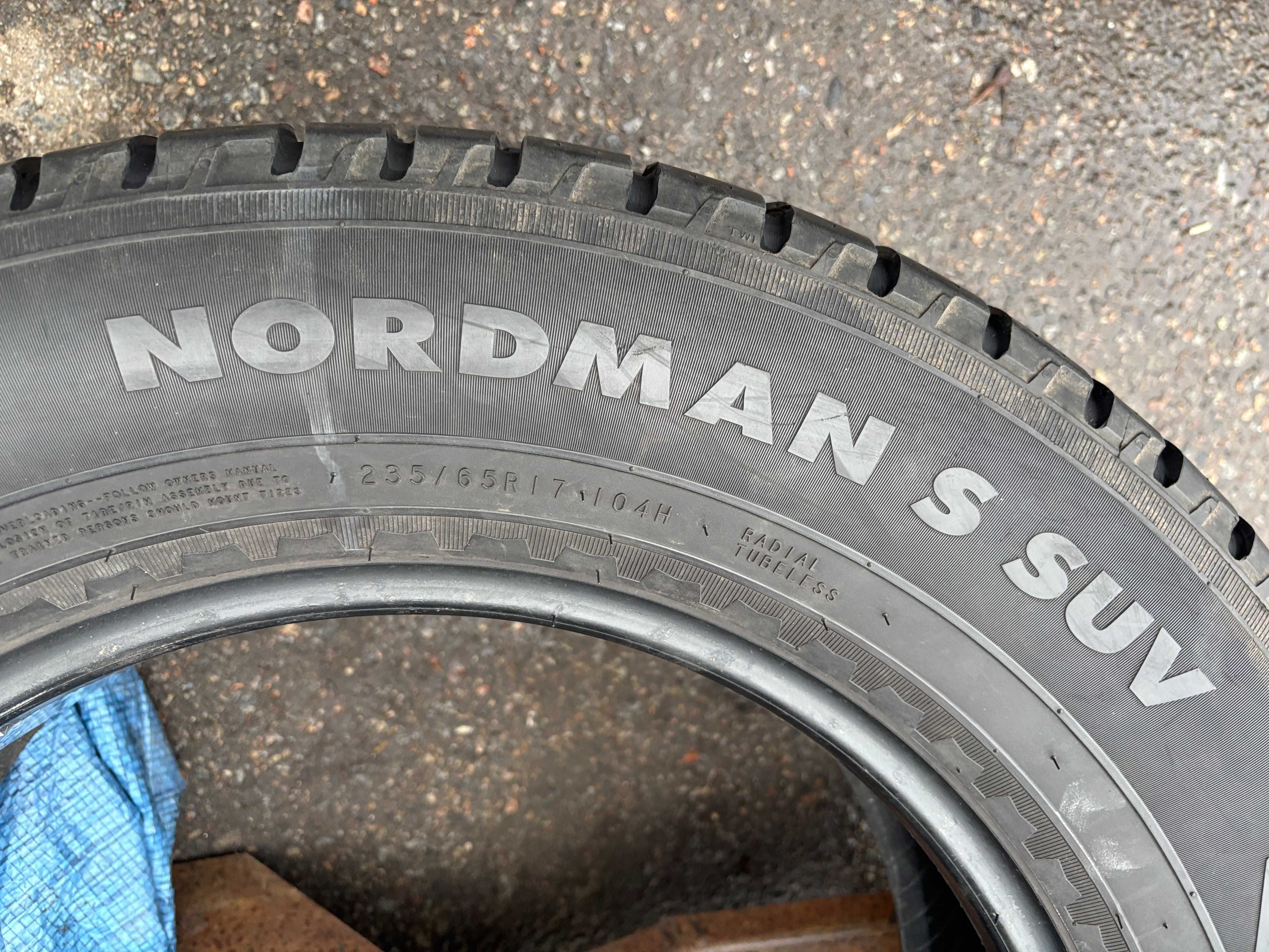 235-65-R17 NOKIAN NORDMAN пара летней резины GERMANY 2023