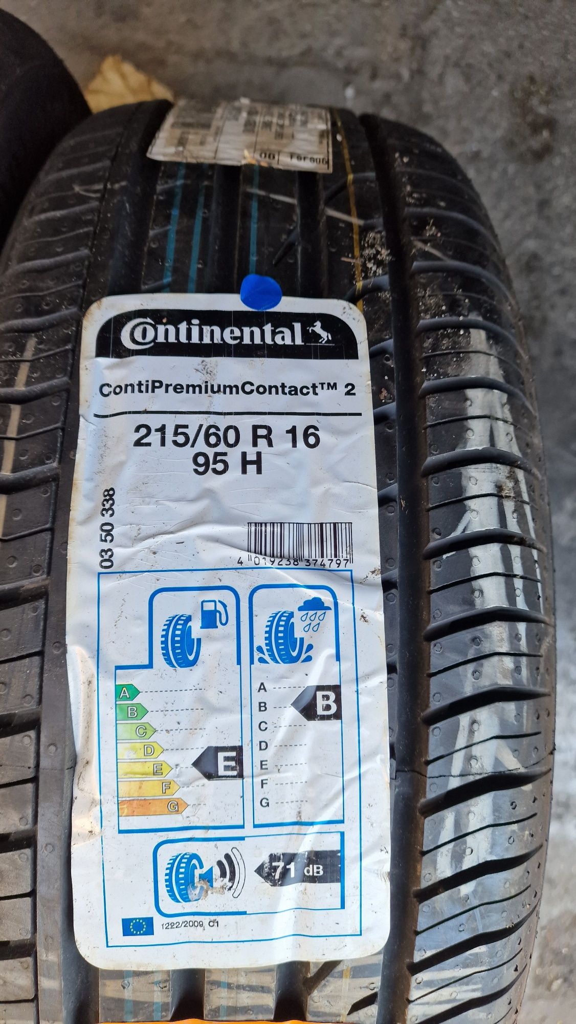 215/60r16 Continental ContiPremiumContact 2 95H 95V