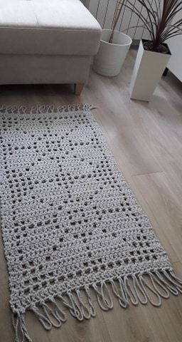Dywanik ze sznurka