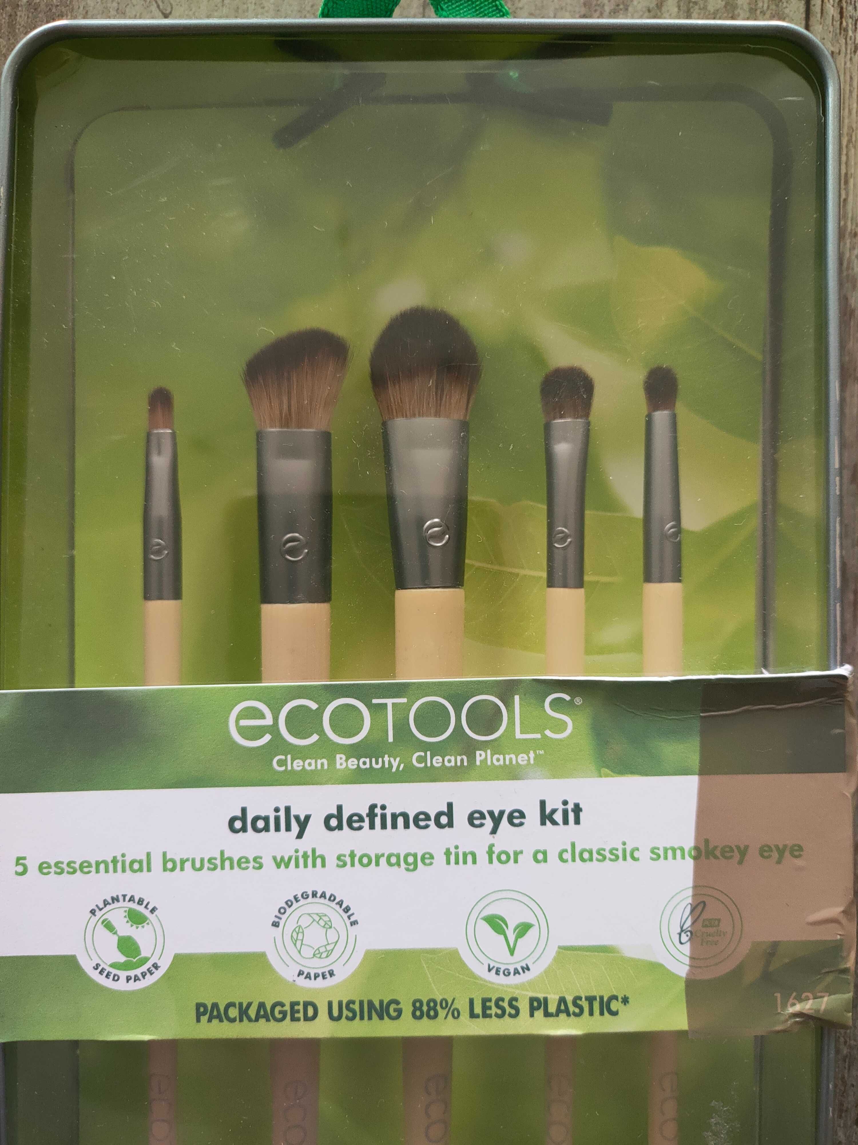 Ecotools zestaw pędzli do makijażu oczu 5 szt nowe