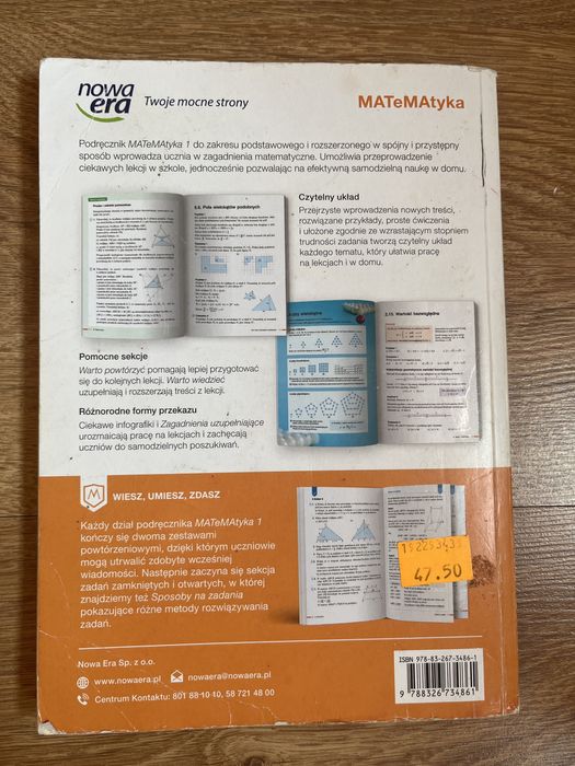 Matematyka 1 nowa era
