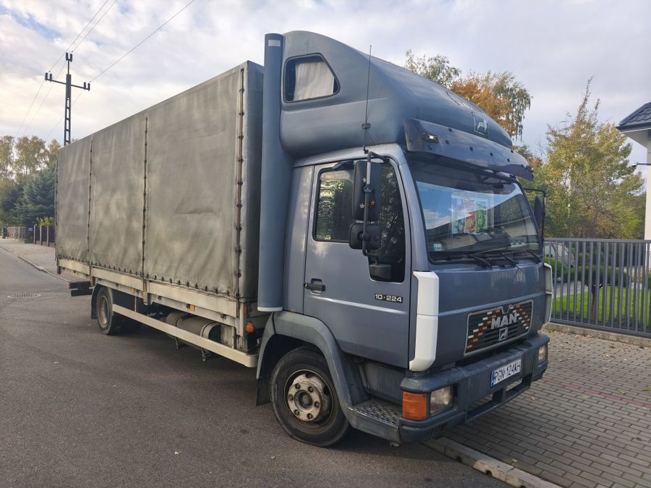 Man 20.224 burto plandeka