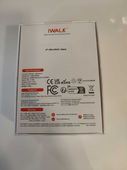 Powerbank do telefonu typu C iWalk LinkPod 4 nowy