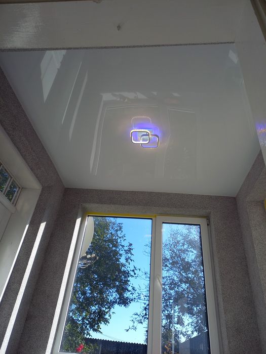 Натяжна стеля сатин