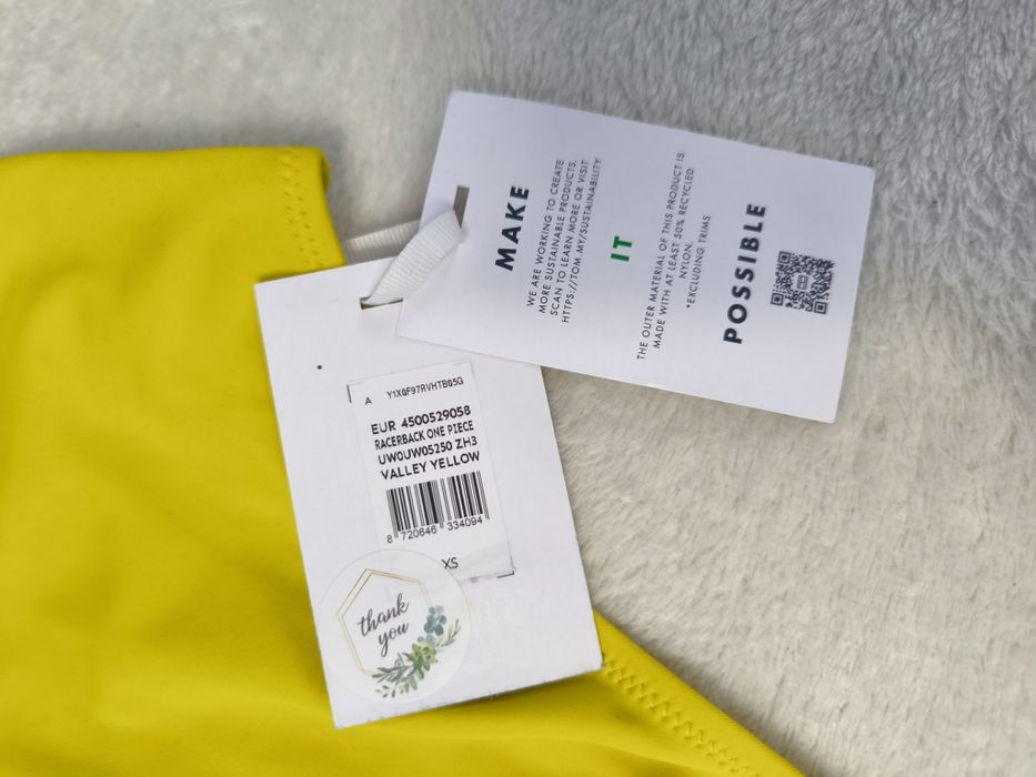 Tommy Hilfiger - kostium kąpielowy jednoczęściowy oryginalny strój