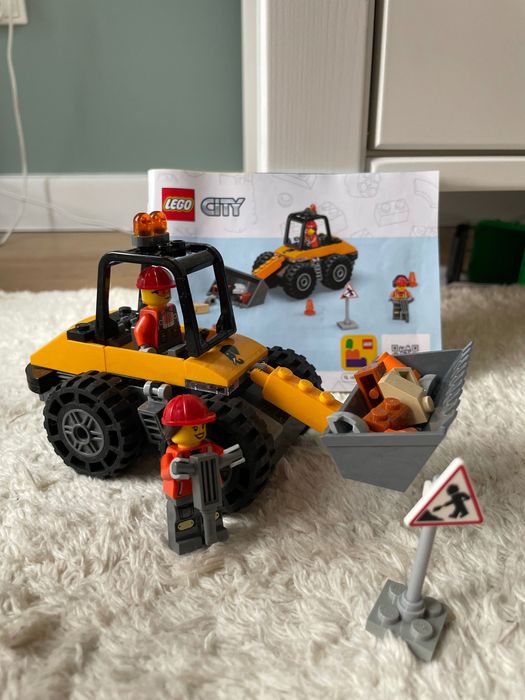 LEGO 60450 City Żółta ładowarka kołowa