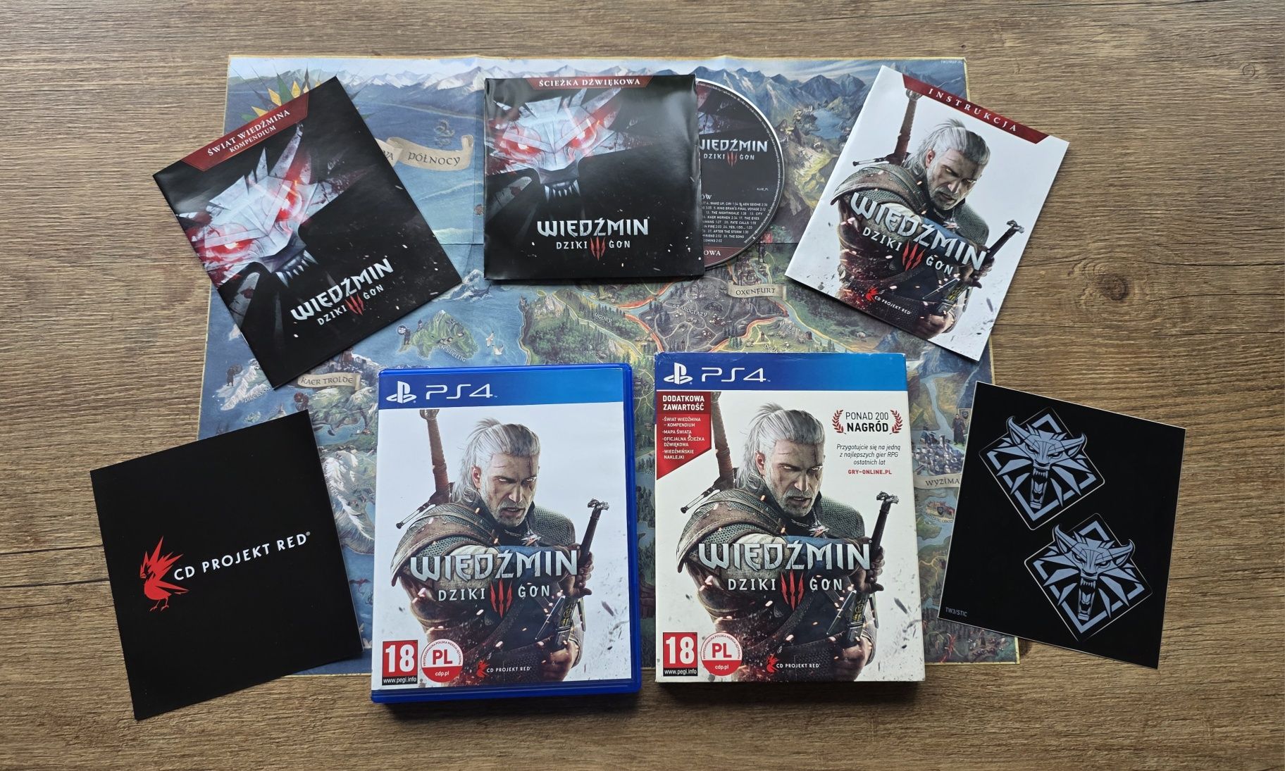 Wiedzmin 3 dziki Gon Ps4 - edycja premierowa