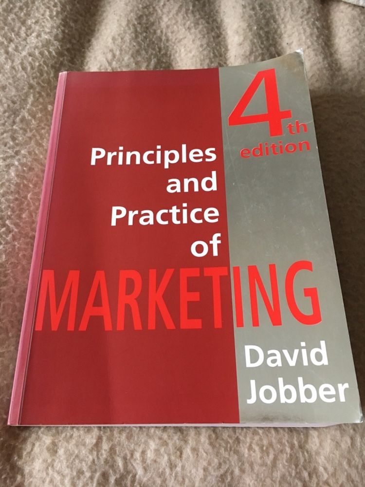 Principles and practice of marketing David Jobber podręcznik