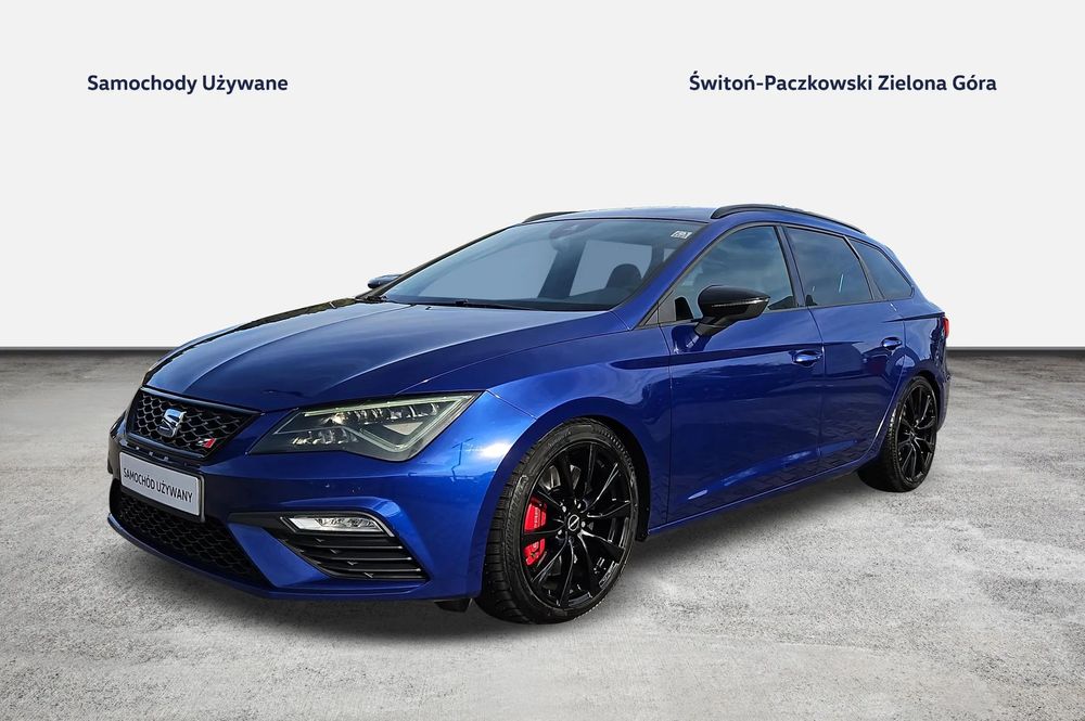 Seat Leon ST Cupra DSG 4Drive 300KM Salon PL 1 Wł Kubełki DCC LED Android Kamera
