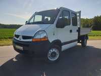 Renault Master  2.5d 120KM,Doka,7 osobowy,Po opłatach,Orginalny przebieg potwierdzony