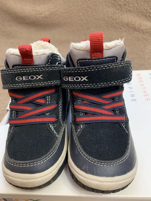 Дитячі зимові черевики Geox, дитяче взуття, сапожки, 21  розмір