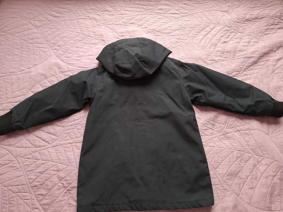 Kurtka dziecięca Mini Rodini kolor czarny, rozmiar EU 116-122